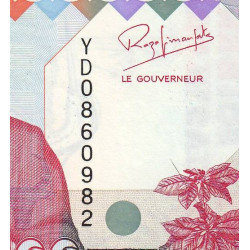 Madagascar - Pick 72Aa - 2'500 francs - 500 ariary - Série YD - 1993 - Etat : pr.NEUF
