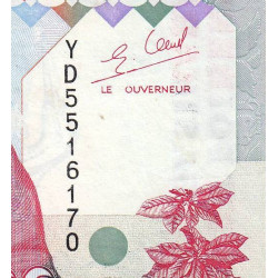 Madagascar - Pick 72Ab - 2'500 francs - 500 ariary - Série YD - 1996 - Etat : TTB+