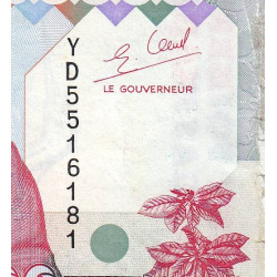 Madagascar - Pick 72Ab - 2'500 francs - 500 ariary - Série YD - 1996 - Etat : TB+