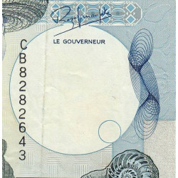Madagascar - Pick 73b - 5'000 francs - 1'000 ariary - Série CB - 1992 - Etat : TTB-