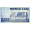 Madagascar - Pick 73b - 5'000 francs - 1'000 ariary - Série CC - 1992 - Etat : TB+