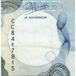 Madagascar - Pick 73b - 5'000 francs - 1'000 ariary - Série CC - 1992 - Etat : TB+