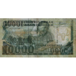 Madagascar - Pick 74a - 10'000 francs - 2'000 ariary - 1988 - Etat : TB