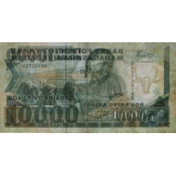 Madagascar - Pick 74a - 10'000 francs - 2'000 ariary - Série DA - 1988 - Etat : TB