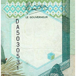 Madagascar - Pick 74a - 10'000 francs - 2'000 ariary - Série DA - 1988 - Etat : TB+
