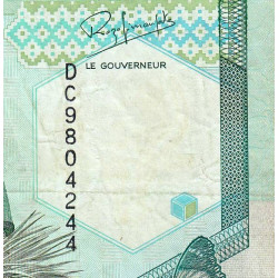 Madagascar - Pick 74b - 10'000 francs - 2'000 ariary - Série DC - 1992 - Etat : TB+