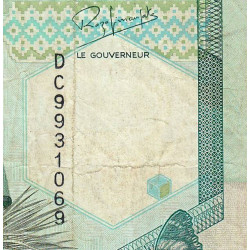 Madagascar - Pick 74b - 10'000 francs - 2'000 ariary - 1992 - - Etat : TB-