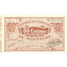 Bordeaux - Pirot 30-1 - 50 centimes - Série A - 1914 - Etat : TTB+