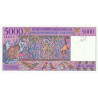 Madagascar - Pick 78a - 5'000 francs - 1'000 ariary - Série A - 1995 - Etat : NEUF