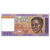 Madagascar - Pick 78a - 5'000 francs - 1'000 ariary - Série A - 1995 - Etat : SPL