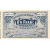 Bordeaux - Pirot 30-2 - 1 franc- Série P - 1914 - Etat : TTB+