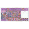 Madagascar - Pick 78b - 5'000 francs - 1'000 ariary - Série A - 1997 - Etat : TTB+