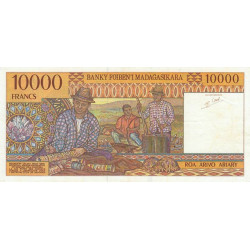 Madagascar - Pick 79b - 10'000 francs - 2'000 ariary - Série A - 1997 - Etat : SUP