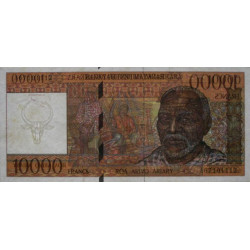 Madagascar - Pick 79b - 10'000 francs - 2'000 ariary - Série A - 1997 - Etat : SUP