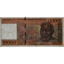 Madagascar - Pick 79b - 10'000 francs - 2'000 ariary - Série B - 1997 - Etat : TTB-