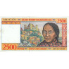 Madagascar - Pick 81 - 2'500 francs - 500 ariary - Série A - 1998 - Etat : SUP