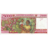 Madagascar - Pick 82 - 25'000 francs - 5'000 ariary - Série A - 1998 - Etat : SUP+