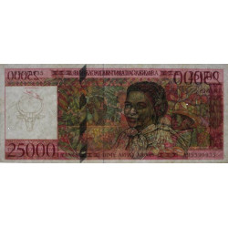 Madagascar - Pick 82 - 25'000 francs - 5'000 ariary - Série A - 1998 - Etat : TTB