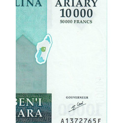 Madagascar - Pick 85 - 10'000 ariary - 50'000 francs - 2003 - Etat : NEUF