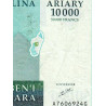 Madagascar - Pick 85 - 10'000 ariary - 50'000 francs - Série A G - 2003 - Etat : TB