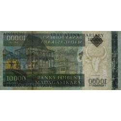 Madagascar - Pick 85 - 10'000 ariary - 50'000 francs - 2003 - Etat : TB