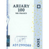Madagascar - Pick 86a - 100 ariary - 500 francs - Série A D - 2004 - Etat : NEUF