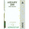 Madagascar - Pick 87b - 200 ariary - 1'000 francs - Série A P - 2004 (2007) - Etat : NEUF