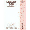 Madagascar - Pick 88a - 500 ariary - 2'500 francs - Série A A - 2004 - Etat : NEUF