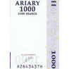 Madagascar - Pick 89a - 1'000 ariary - 5'000 francs - Série A H - 2004 - Etat : NEUF