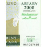 Madagascar - Pick 93 - 2'000 ariary / 10'000 francs - Série MAP - 2007 - Commémoratif - Etat : NEUF