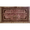 Bordeaux - Pirot 30-11 - 50 centimes - Série 18 - 1917 - Etat : SPL