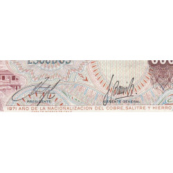 Chili - Pick 145_1 - 500 escudos - Série A 12 - 1971 - Commémoratif - Etat : TTB
