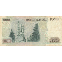 Chili - Pick 154e_4b - 1'000 pesos - Série FB - 1994 - Etat : TB-