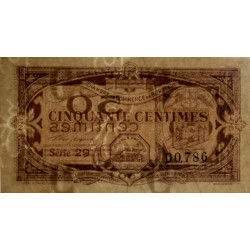 Bordeaux - Pirot 30-20 - 50 centimes - Série 29 - 1917 - Etat : TTB