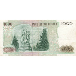 Chili - Pick 154f_10 - 1'000 pesos - Série NB - 2004 - Etat : TTB-