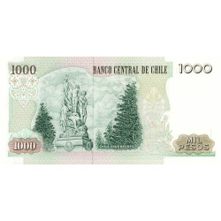 Chili - Pick 154g_2b - 1'000 pesos - Série NC - 2007 - Etat : NEUF