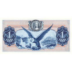 Colombie - Pick 404e6 - 1 peso oro - 07/08/1974 - Etat : NEUF