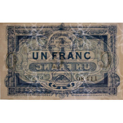 Bordeaux - Pirot 30-21 - 1 franc- Série 13 - 1917 - Etat : SUP