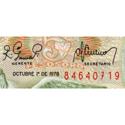 Colombie - Pick 406f1 - 5 pesos oro - 01/10/1978 - Etat : NEUF