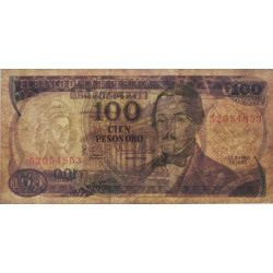 Colombie - Pick 418b - 100 pesos oro - 01/01/1980 - Etat : B+