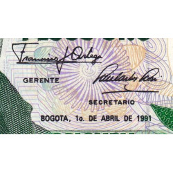 Colombie - Pick 429d6 - 200 pesos oro - 01/04/1991 - Etat : NEUF