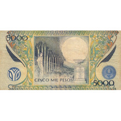 Colombie - Pick 441_1 - 5'000 pesos - 01/03/1995 - Etat : TB-