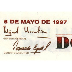 Colombie - Pick 445b - 2'000 pesos - 05/05/1997 - Etat : NEUF