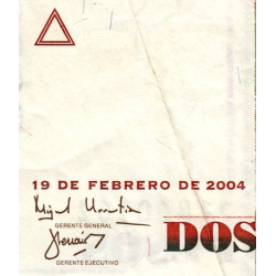 Colombie - Pick 451i - 2'000 pesos - 19/02/2004 - Etat : TB+