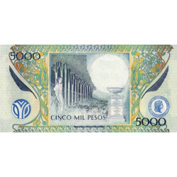 Colombie - Pick 452i - 5'000 pesos - 18/08/2007 - Etat : NEUF