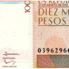 Colombie - Pick 453o - 10'000 pesos - 21/08/2012 - Etat : NEUF