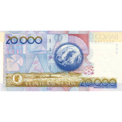 Colombie - Pick 454 - 20'000 pesos - 05/08/2010 - Etat : NEUF