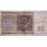Belgique - Pick 132a - 20 francs - Série A03 - 01/07/1950 - Etat : TB