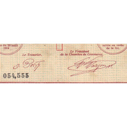 Boulogne-sur-Mer - Pirot 31-4 - 1 franc - Sans série - 14/08/1914 - Etat : TB-