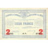Boulogne-sur-Mer - Pirot 31-21 variété - Série A1 - 2 francs - 07/07/1916 - Etat : SUP+